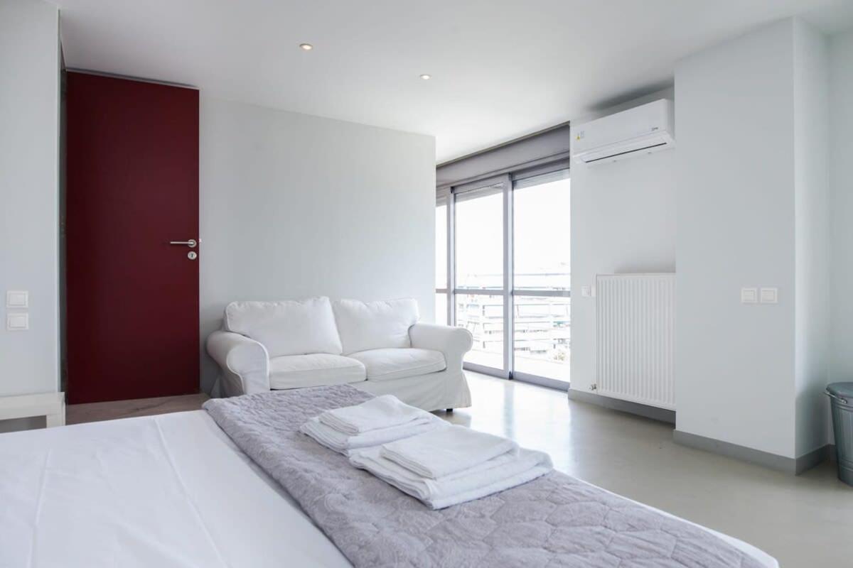 Penthouse With 360 View Of Athens And Private Gym Apartment Exterior foto