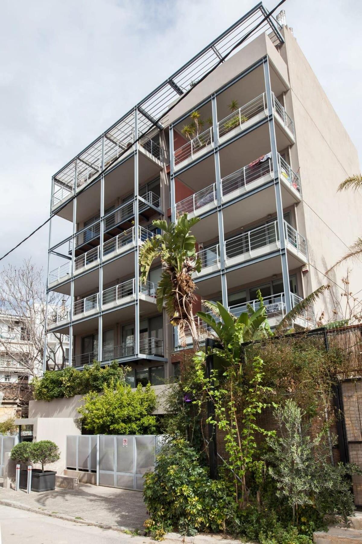 Penthouse With 360 View Of Athens And Private Gym Apartment Exterior foto