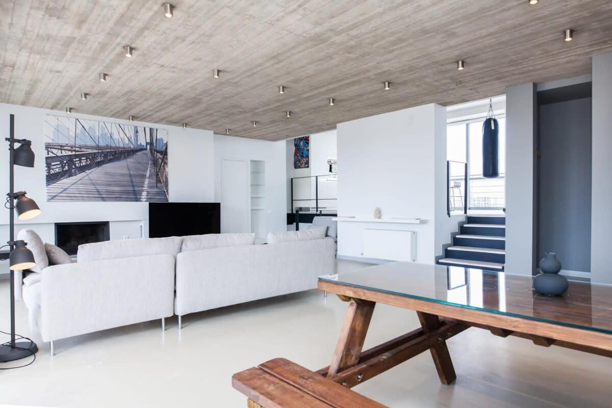 Penthouse With 360 View Of Athens And Private Gym Apartment Exterior foto